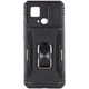 Чехол Epik Camshield Army Ring для Xiaomi Redmi 10C Ударопрочный Черный / Black - изображение 9