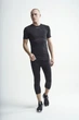 Мужская термофутболка Craft ACTIVE INTENSITY SS M 1907954 - 999995 BLACK/ASPHALT S - изображение 6
