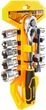 Набор головок торцевых INGCO INDUSTRIAL с трещоткой 1/2" (HKTS12122) - изображение 3