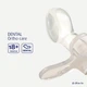 Пустышка силиконовая Difrax Dental 18+ месяцев Терракотовая (342 Brick) - изображение 2