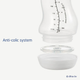 Пляшечка для годування Difrax S-Bottle Natural антиколікова із силіконовою соскою 170 мл Ice (705 Ice) - зображення 3