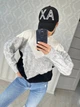 Fashions • Жіночий светр Вірджинія Fashions 44-56 чорний (331-нс) - зображення 3