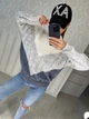 Fashions • Жіночий светр Вірджинія Fashions 44-56 графіт (331-нс) - зображення 3