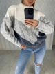 Fashions • Жіночий светр Вірджинія Fashions 44-56 графіт (331-нс) - зображення 6
