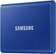 Накопичувач зовнішній SSD 2.5" USB 1.0 TB Samsung T7 Indigo Blue Синій - изображение 3
