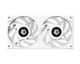 Вентилятор ID-Cooling Icefan 240 ARGB Snow Білий - изображение 2