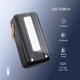 УМБ Power Bank SKF D60 60000 мАг PD, QC 3.0 22.5W з ліхтариком і вбудованими кабелями (Чорний) - зображення 7