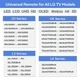 Пульт для телевизора LG HUAYU RM-L1726 V2 универсальный - изображение 6