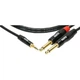 Кабель комутаційний KLOTZ KY5-090 MINILINK PRO Y-CABLE BLACK 0.9M (229588) - зображення 3
