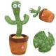 Танцующий кактус Dancing Cactus с подсветкой, 120 песен, Зеленый (НФ-00007550) - изображение 3