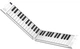 MIDI-клавиатура Carry-On Folding Piano 49 клавиш White (R127199) - изображение 1