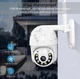 Уличная IP-камера поворотная Wi-Fi Smart Net Camera камера видеонаблюдения UKC V-380 Pro 2Мр - изображение 5
