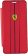 Etui z klapką Ferrari Book do Samsung Galaxy S9 Red (3700740426333) - obraz 1