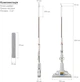 Швабра з подвійним віджимом RZTK Sponge Mop + 1 додаткова насадка - зображення 10