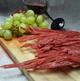 Соломка мясная из свинины с вишневым вкусом, 500гр, закуски к пиву, мясные снеки - изображение 1