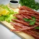 Соломка из свинины с сыром, 50г, закуски к пиву, мясные снеки - изображение 2