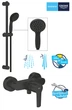 Смеситель для душа GROHE QuickFix Start UA30330801 с душевым гарнитуром (322782432+279482430) - изображение 2