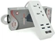 Сетевой фильтр ТВ-Т07, 2 розетки + 4 USB, 2 м, сечение 3х0,75мм, 2500W, White (21818) - изображение 1