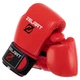 Перчатки для бокса кожаные на липучке Zelart Fight Gear 8477 14 унций Red - изображение 2