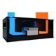 Шумобокс на два асіка SILENT BOX TRANSFORMER 2 Black (TR2Black) - изображение 3