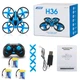 Квадрокоптер JJRC H36 Mini + 2 Аккум Синий - изображение 4