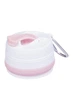 Складной силиконовый стакан с крышкой и трубочкой 350 мл Tonna Waist MARSHMALLOW - изображение 7