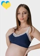 Топ для кормления с кружевом и baby клипсами Rita HN Синий XXXL 8899-3 - изображение 1
