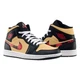 Кроссовки мужские Jordan 1 Mid Se 39 Чорний DZ5329-001 - изображение 6