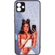 Чохол TPU+PC Wave Prisma Ladies для Samsung Galaxy A05 Black in White - зображення 2