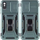Чехол противоударный Epik Defender Cam Ring Case для Xiaomi Redmi 9A Зеленый / Light Green - изображение 1