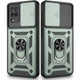 Чехол Epik Camshield Serge Ring for Magnet для Samsung Galaxy M53 5G Ударопрочный Зеленый - изображение 1