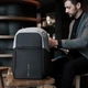Рюкзак для ноутбука 15.6 дюймов Mark Ryden Safe MR5815ZS система антивор с USB портом (Черно-серый) - изображение 7