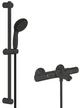 Смеситель для ванны с термостатом GROHE QuickFix Precision Start Black UA303907T1 (345982430 + 279482430) - изображение 1