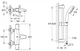 Смеситель для ванны с термостатом GROHE QuickFix Precision Start Black UA303907T1 (345982430 + 279482430) - изображение 11