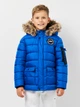 Детская зимняя длинная куртка для мальчика Minoti 15coat 44 39614JNR 92-98 см Синяя (5063025184068) - изображение 1