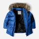 Детская зимняя длинная куртка для мальчика Minoti 15coat 44 39614JNR 92-98 см Синяя (5063025184068) - изображение 8