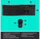 Комплект Logitech Wireless MK270 UA Black (920-004508) - изображение 6