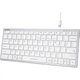 Клавіатура дротова A4-Tech Fstyler FBX51C USB/Bluetooth White - зображення 3