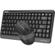 Комплект (клавіатура + мишка) A4-Tech FG1110 USB Grey - изображение 2