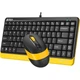 Комплект дротовий A4Tech Fstyler F1110 Bumblebee (4711421987615) - изображение 2