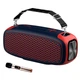 Портативная беспроводная Bluetooth колонка Hopestar A30 pro |BT5.0, 55W, TWS, AUX/TF/USB, 5h, IPX6| Black-Red - изображение 1