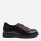 Buty derby damskie Vinceza Nakera 39 Czarne (5905677937350) - obraz 1