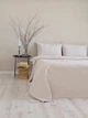 Покрывало с наволочкой LIMASSO CAMBRIDGE NATURAL CREAM 180x240 - изображение 1