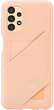 Etui plecki Samsung Card Slot Cover do Galaxy A13 Peach (8806094330243) - obraz 1