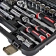 Набор головок торцевых Vitals Master 1/4" и 1/2" 73 предмета (186166W) - изображение 2