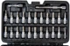 Набор головок торцевых Vitals Master с трещоткой 1/4" 46 предметов (186167W) - изображение 6