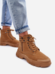 Zimowe trapery damskie Jailina 36 Camel (5905677922448) - obraz 6