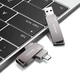 Флешка USAMS US-ZB200 Type-C OTG USB3.0 64Гб серая - изображение 5