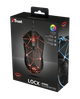 Миша Trust GXT 133 Locx Illuminated Gaming, Black, USB, оптична, 800/1200/2400/4000 dpi, 6 чутливих кнопок, LED підсвічування верхньої кришки з 4 режимами пульсуючого світла, 1.8 м (22988) - зображення 6