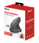 Мышь беспроводная Trust Verto Ergonomic, Black, USB (2.4GHz), оптическая, 800/1200/1600 dpi, 6 кнопок, в эргономичном вертикальном исполнении, гнездо для хранения микроприемника 2xAAA (22879) - изображение 6
